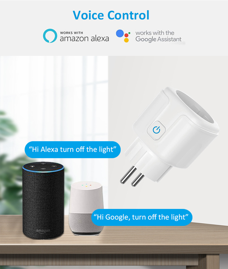 CNBW EU Plug 16A 220V Electric Wireless Smart Power Plug Energy Google Alexa Voice Control US Mini WiFi Smart Plug Socket from China manufacturer - Bowang Switch Socket Products Supplier CNBW EU Plug 16A 220V Electric Wireless Smart Power Plug Energy Google Alexa Voice Control US Mini WiFi Smart Plug Socket from China manufacturer - Bowang Switch Socket Products Supplier