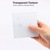 CNBW Eu/UK Standard Wifi Tuya Zigbee Homekit Smart Switch Wireless APP Touch Glass Panel Wall Smart Switch 1/2/3/4 Gang Smart Switch