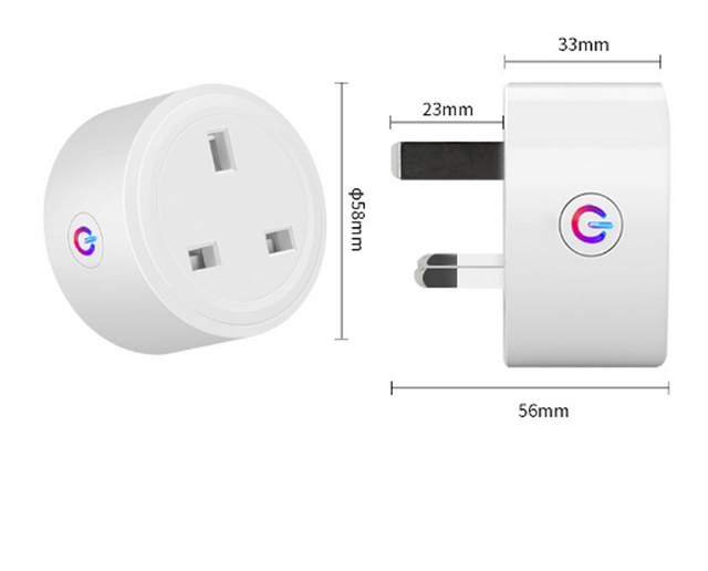 CNBW Uk Plug 16A 220V Electric Wireless Smart Power Plug Energy Google Alexa Voice Control US Mini WiFi Smart Plug Socket from China manufacturer - Bowang Switch Socket Products Supplier
