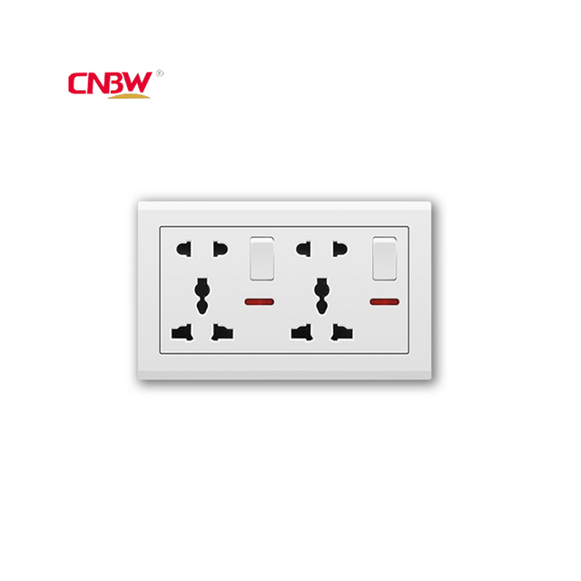uk stardand double 5pin Universal Switch socket supplier,electric switch and socket switch 220v,Uk wall switch socket factory oem,wholesale best electric switches,glass panle switch supplier