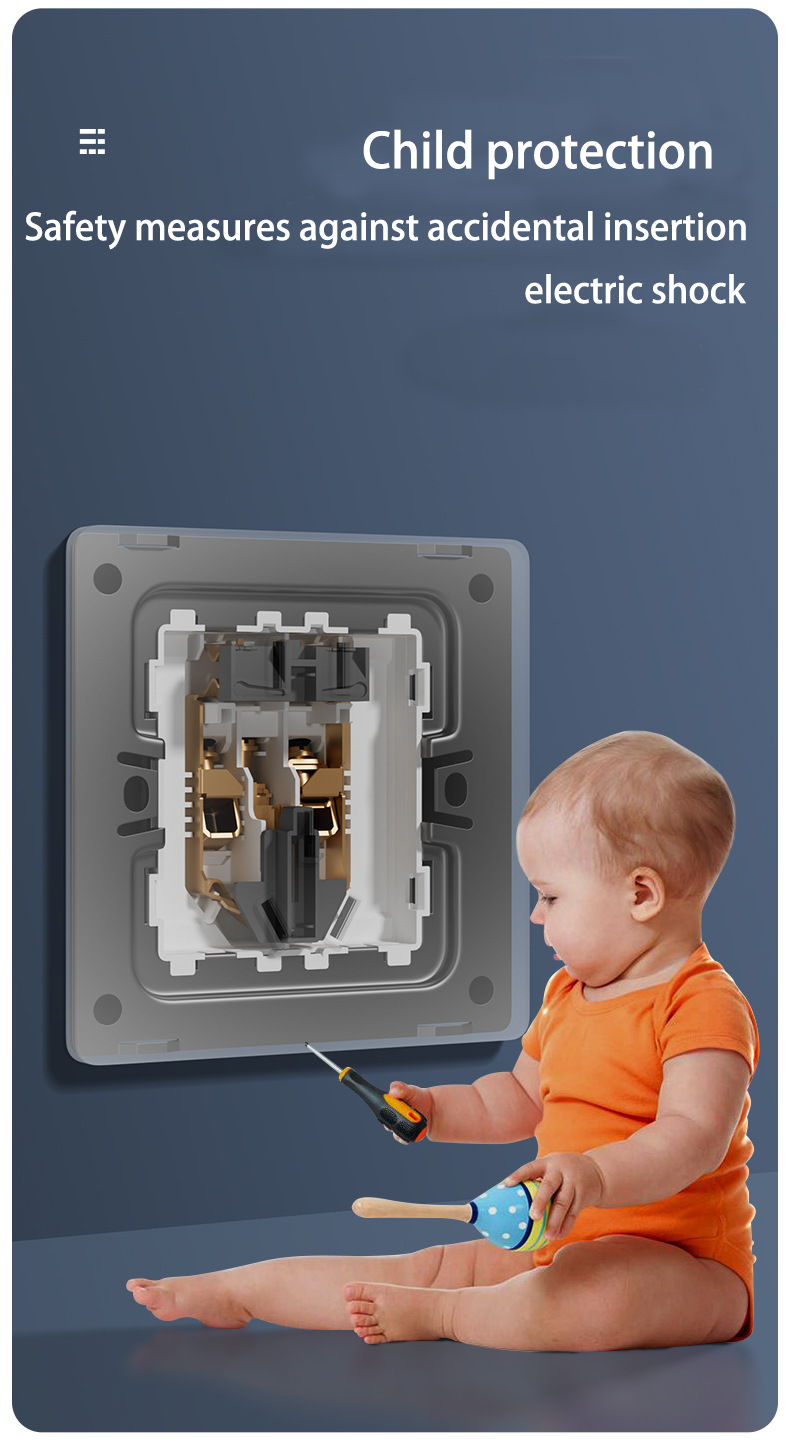 UK Standard Electrical Switch