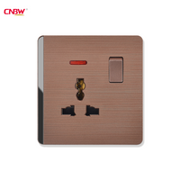 3Pin Universal Wall Socket Factory,Multi-Plug Socket Customizable Factory,1 Gang 3 Pin universal Switch Socket Factory,220V-250V 13A switch socket,universal plug socket