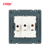 Factory OEM ODM uk Standard PC panel Electric Light 5pin universal switch socket wall universal socket with multi socket