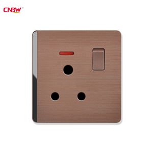 PC Flame Switched Socket Supplier,15A 3 Pin Round Plug Single Pole Type Wholesale,Electrical switch socket Production manufacturer,15A power socket,plug and socket 3p 15a