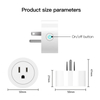 16A 220V Electric Wireless Smart Power Plug Supplier,Mini WiFi Smart Plug Socket manufacturer,US Plug supplier,smart power socket plug,Smart wifi plug factory
