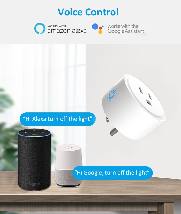CNBW US Plug 16A 220V Electric Wireless Smart Power Plug Energy Google Alexa Voice Control US Mini WiFi Smart Plug Socket from China manufacturer - Bowang Switch Socket Products Supplier