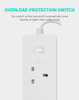 CNBW UK 4 USB A+C Switched Electrical Power Extension Socket 4 Uk Plug 250V Rated Voltage Copper Conductor PC Material USB Power Socket Strip from China manufacturer - Bowang Switch Socket Products Supplier