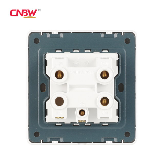 45A air conditioner switch supplier,45A ac switch dp switch factory,45a electric power switch,220V-250V 45A switch,wall DP switch