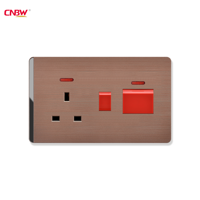 13 Amp uk socket supplier,Wall Switch Socket factory,UK Plug socket with switch,Wholesale Switches Sockets Factory,wall cooker unit switch socket supplier